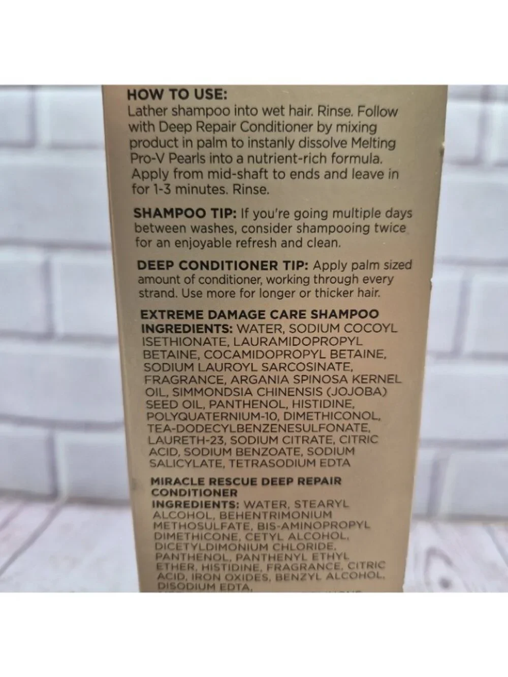 pantene pro miracles